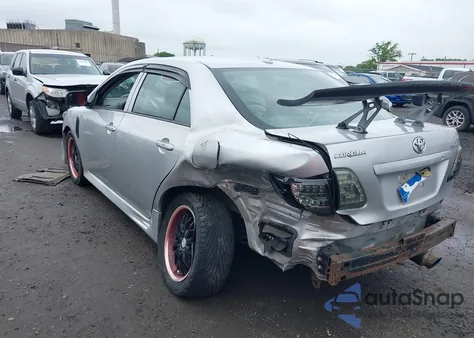 2009 Toyota Corolla Le z USA, uszkodzony, nr VIN JTDBL40E999064291